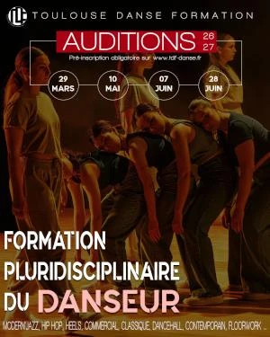 Auditions Toulouse Danse Formation