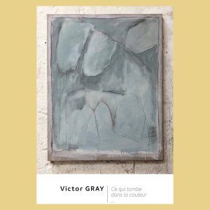 Vernissage ° Victor Gray - Ce qui tombe dans la couleur...°