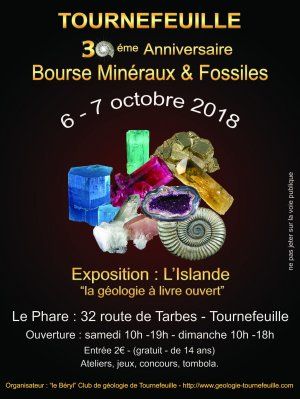 30ème Bourse aux Minéraux et Fossiles