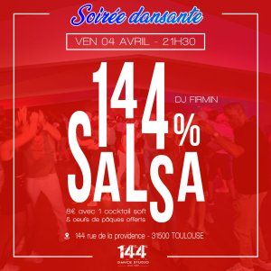 Soirée dansante 144% Salsa