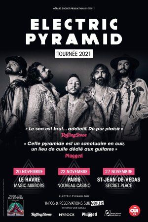Electric Pyramid en concert à Paris au Nouveau Casino