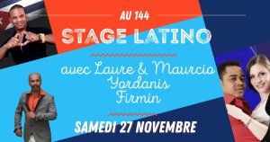 Stage Latino avec Yordanis, Laure, Mauricio, Firmin