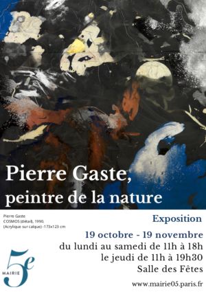 Pierre Gaste, peintre de la nature