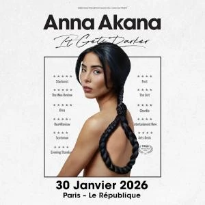 Anna Akana, son show d'humau au République le 30/01/2026