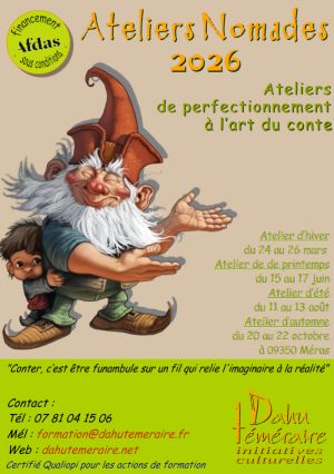Ateliers nomades : pratique du conte