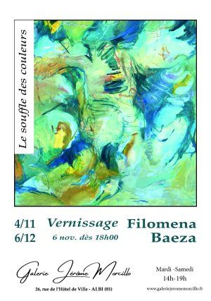 Exposition "Le souffle des couleurs" - Filomena Baeza