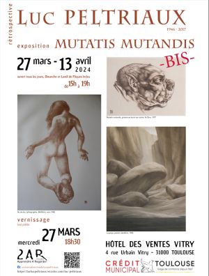 MUTATIS MUTANDIS-BIS Rétrospective LUC PELTRIAUX