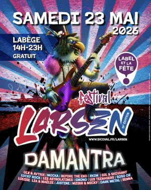 Le Festival Larsen s'installe à Labège pour sa 19ème édition !