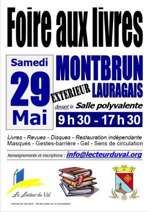 Foire aux Livres et aux Disques (vinyles, CD, DVD) à Montbrun-Lauragais