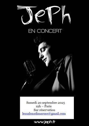 JePh en concert aux Salons de Lord Phoebus 