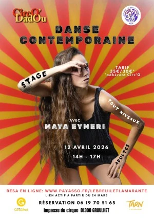 Stage de danse contemporaine avec Maya Eymeri