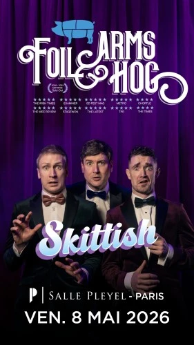 Foil Arms & Hog, le trio comique présente Skittish à la Salle Pleyel