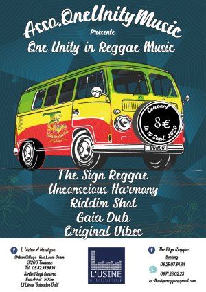 L'Asso One Unity Music présente : One Unity in Reggae Music
