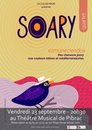 SOARY Quartet en concert au Théâtre Musical de Pibrac