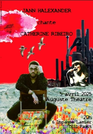 Jann Halexander chante Catherine Ribeiro à l'Auguste Théâtre