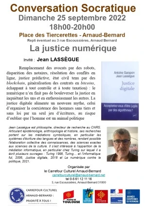 Conversation Socratique : La justice numérique