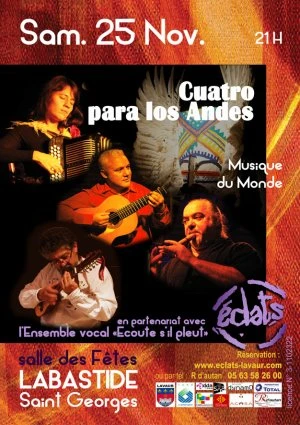 Cuatro para los Andes 