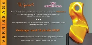 Exposition/Installation du Sculpteur Designer Philippe Gauberti