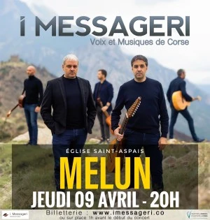 Concert groupe I MESSAGERI - Voix et musique de Corse