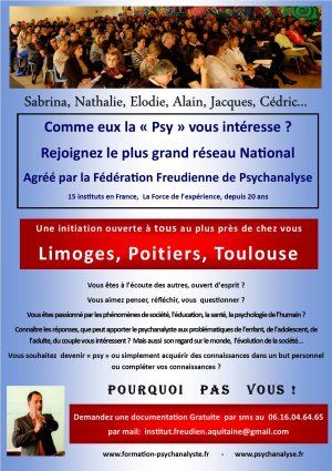 Initiation à la Psychanalyse