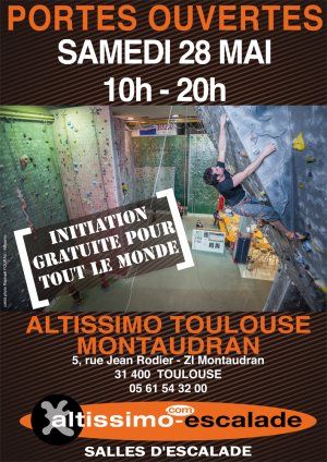 JOURNEE PORTES OUVERTES CHEZ ALTISSIMO TOULOUSE MONTAUDRAN LE 28 MAI !