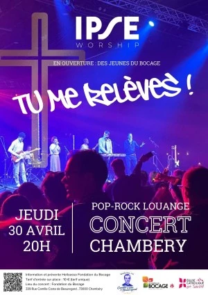 Concert pop-rock louange