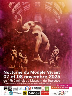 La Nocturne du Modèle Vivant revient au Muséum de Toulouse pour 2 soirées exceptionnelles