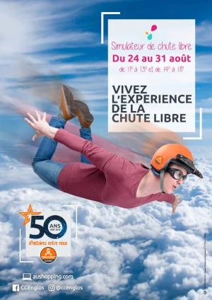 Vol en chute libre à Englos