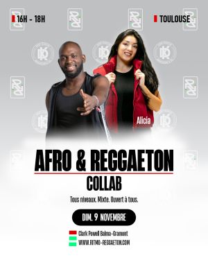 Afro & Reggaeton Collab / Stage tous niveaux
