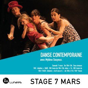 Atelier de Danse Contemporaine avec Mylène Souyeux
