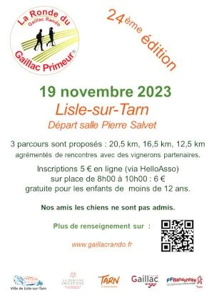 24ème édition de la Ronde du Gaillac Primeur ®