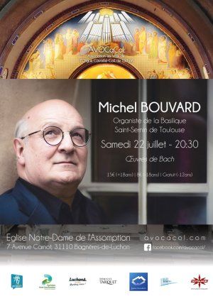 Concert orgue Michel Bouvard
