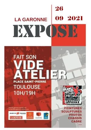 La Garonne expose fait son vide atelier 2021
