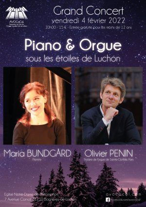 Concert piano & orgue "Sous les étoiles de Luchon"