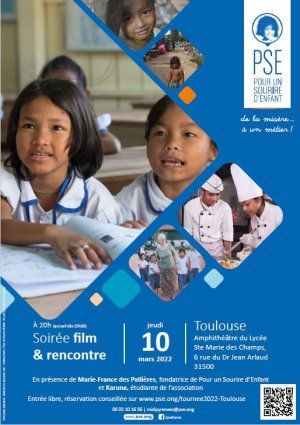 Film et rencontre privilégiée avec la fondatrice de l'ONG Pour un Sourire d'Enfant 