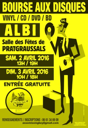 BOURSE AUX DISQUES VINYL, CD, DVD & BD