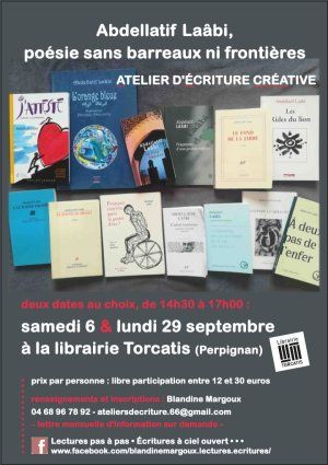 Abdellatif Laâbi, poésie sans barreaux ni frontières • Atelier d'écriture