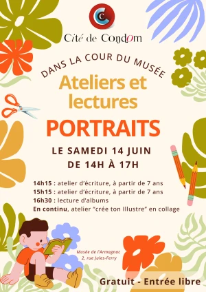 Ateliers et lectures : portraits
