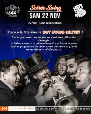 Soirée dansante Hot Swing Sextet