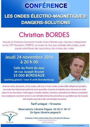 LES ONDES ÉLECTRO-MAGNÉTIQUES : DANGERS-SOLUTIONS