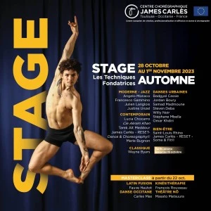 STAGE INTERNATIONAL D'AUTOMNE 2023 - du 28 octobre au 01 novembre 