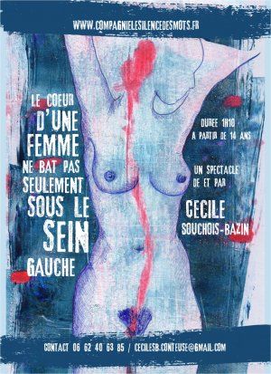 Le cœur d'une femme ne bat pas seulement sous le sein gauche