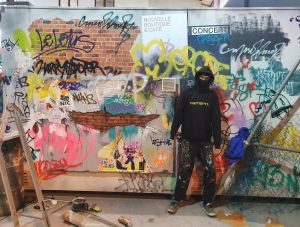 Dé-Vernissage avec Dj set - WALL'D'UP PEINTRE FRAÎCHE, Acte 2 - John Mite