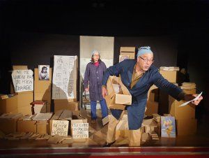 DEBOUT sous L'ORAGE • théâtre résistant !