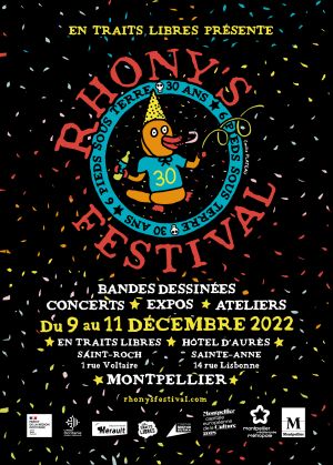 Rhony's Festival, un festival de bande dessinée à Montpellier