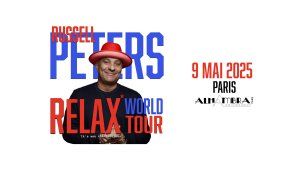 RUSSELL PETERS en spectacle à Paris – l'Alhambra – 09 mai 2025 (humour) 