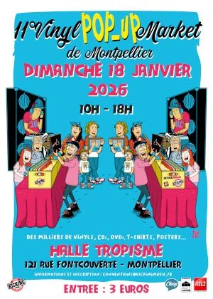 11° Vinyl Pop-Up Market de Montpellier