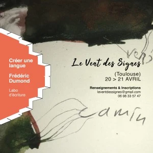Atelier "Créer une langue" | frédéric dumond