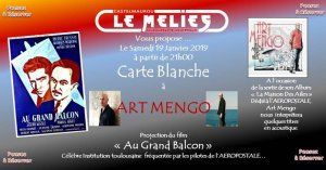CARTE BLANCHE A ART MENGO 