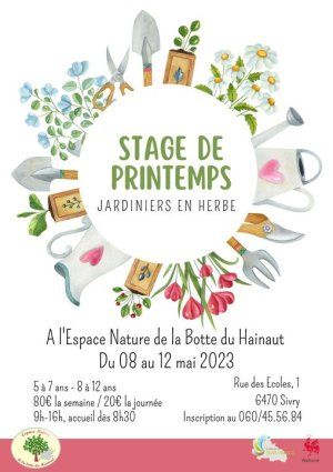 Stage de printemps : jardiniers en herbe